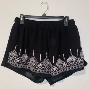 Embroidered Shorts